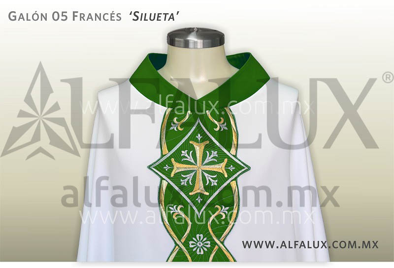 05 FRANCES SILUETA Blanco Verde 343